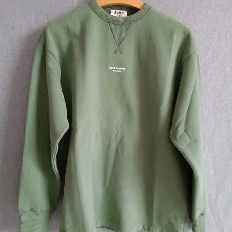 [탑아크니] 아크네 스튜디오 3가지 색상 리버스 맨투맨 BI0059