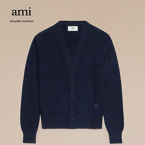 [탑아미] 아미 스몰 하트 네이비 가디건