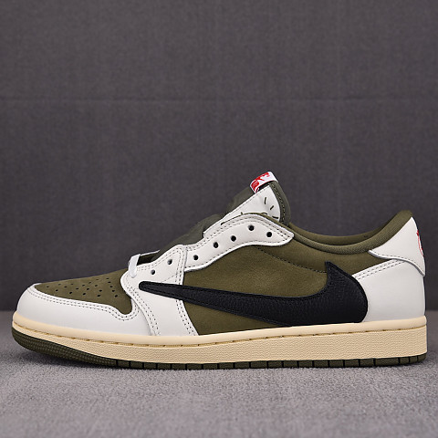 [LJR공장] 에어 조던1 X 트래비스 스캇 레트로 로우 OG SP 리버스 올리브 DM7866-200