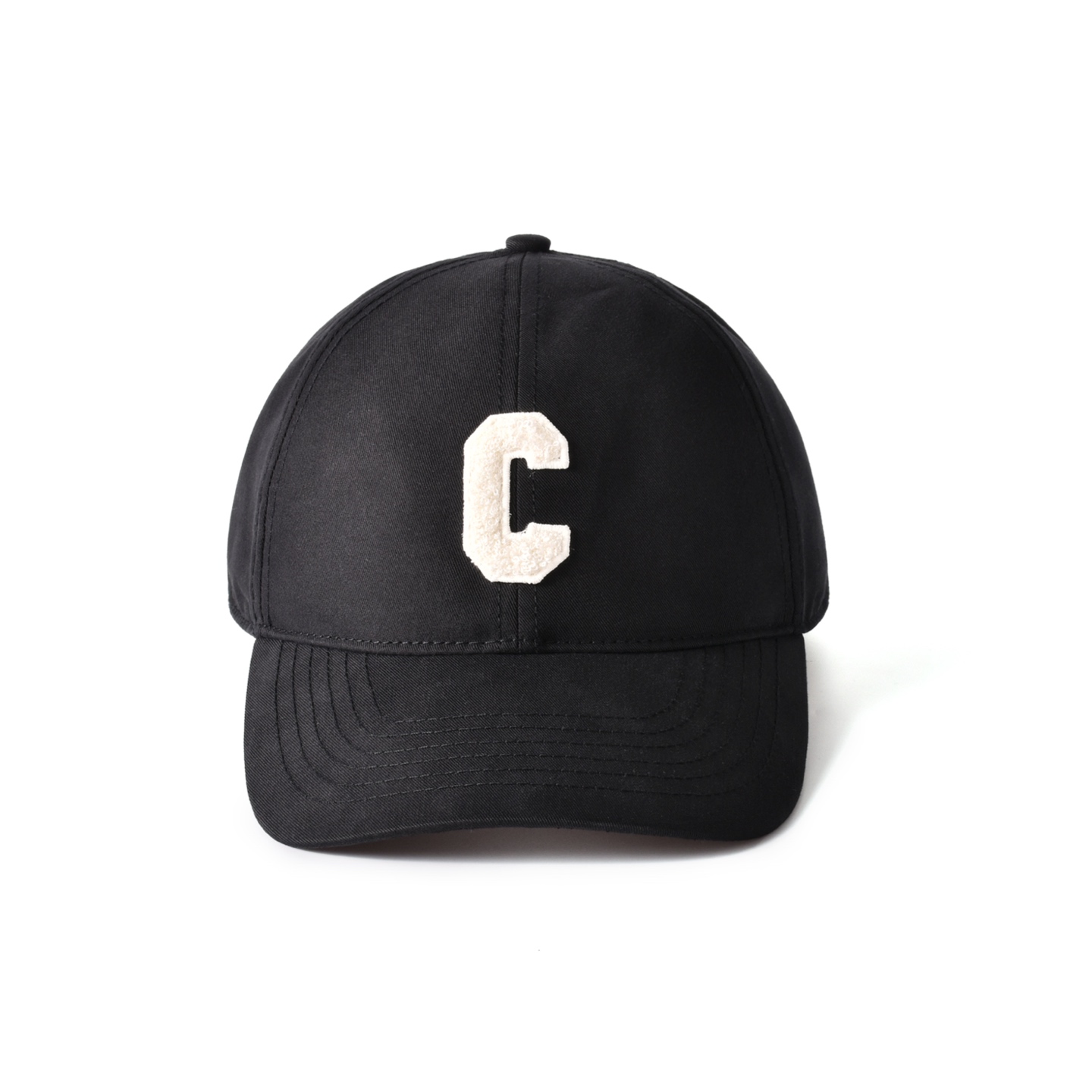 [잔디집] 셀린느 C 로고 블랙 베이스볼 볼캡 모자
