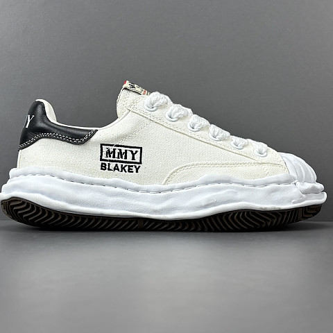 메종 미하라 야스히로 블레이키 OG솔 화이트 로우탑 스니커즈