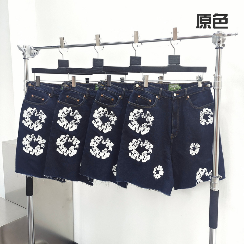 [A팔] 데님 티어스 리스 블루 버뮤다 데님 반바지