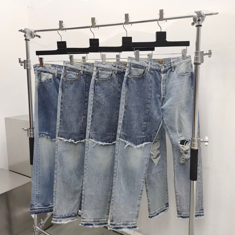 [A팔] 갤러리 디파트먼트 켄 디스트레스 블루 데님 진