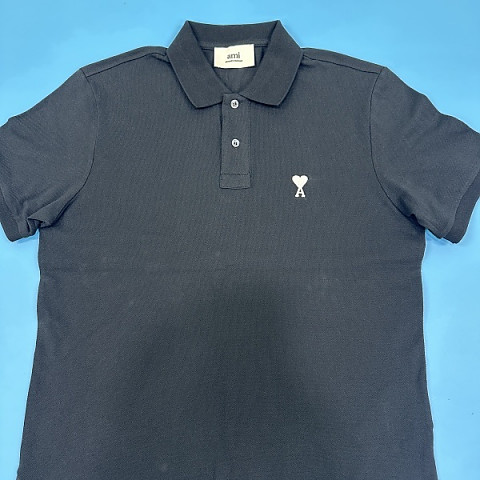 [탑아미] 아미 스몰 하트 블랙 폴로티