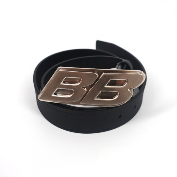 [잔디집] 발렌시아가 로고 모토 블랙 벨트