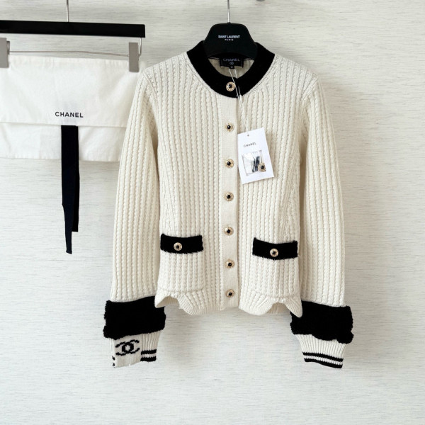 샤넬 에크루 울 자켓 여성복