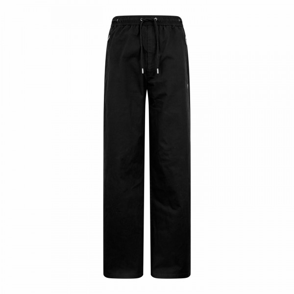 [잔디집] 디올 마운틴 블랙 코튼 블렌드 트랙 팬츠