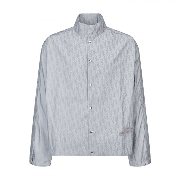 [잔디집] 디올 해밀턴 오블리크 패턴 그레이 셔츠 자켓