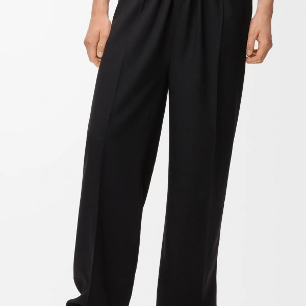 [잔디집] 로에베 벨트 블랙 울 트라우저 팬츠