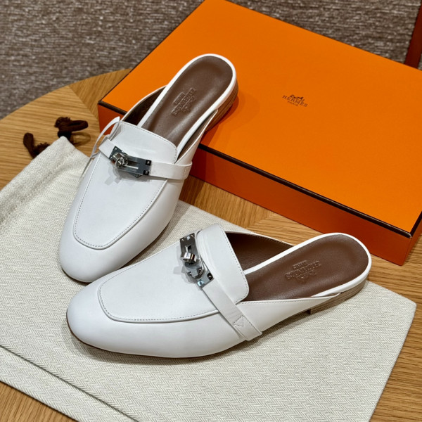 [JD] 에르메스 오즈 블랑 뮬 슬리퍼 여성 샌들