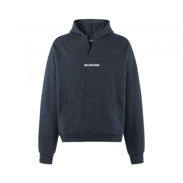 [잔디집] 발렌시아가 로고 블랙 후드