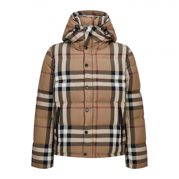 [잔디집] 버버리 체크 록웰 베이지 패딩 자켓
