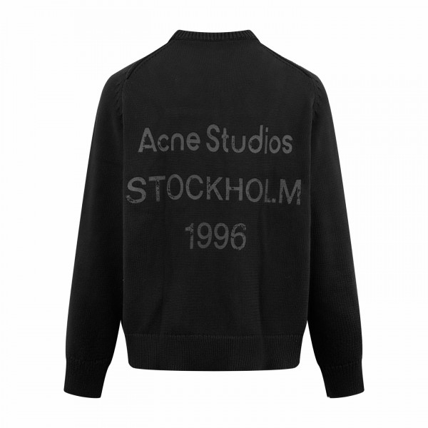 [잔디집] 아크네 스튜디오 스톡홀룸 블랙 울 니트 스웨터