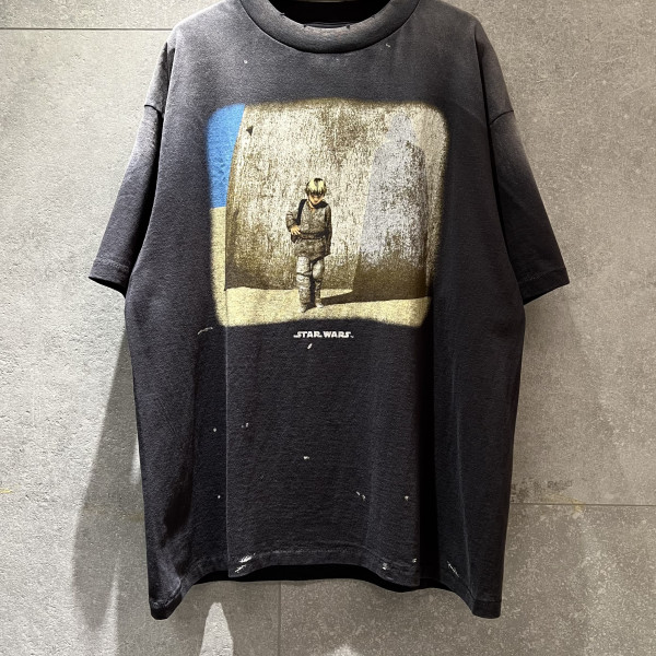 [계단] 세인트 마이클 X 스타워즈 아나킨 블랙 티셔츠