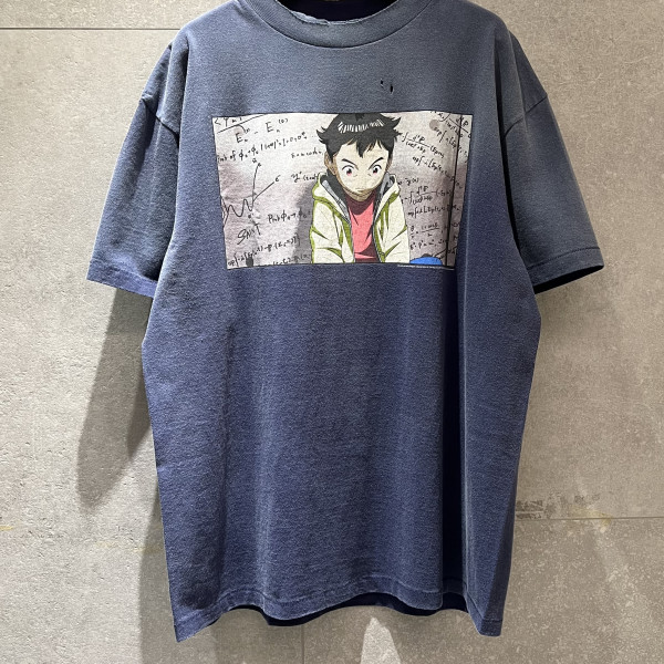 [계단] 세인트 마이클 X 플루토 네이비 티셔츠