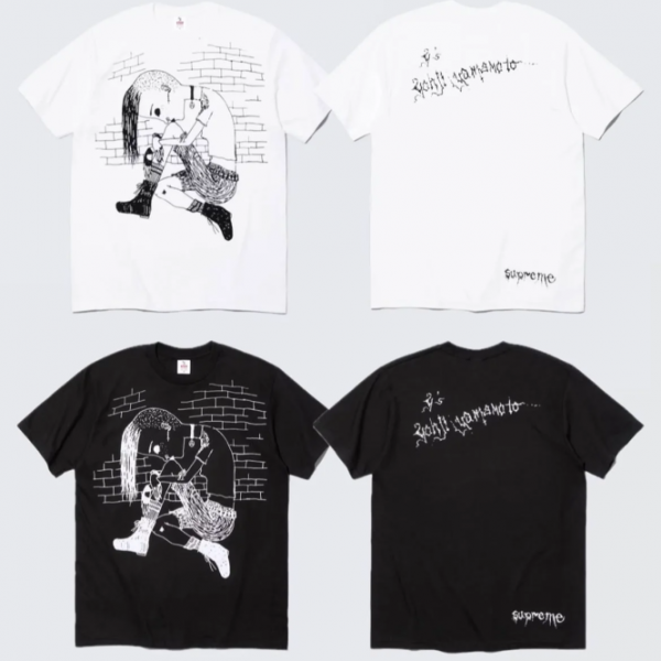 [XK] 슈프림 요지 야마모토 씽커 2가지 색상 티셔츠