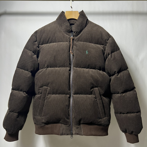 [탑폴로2] 폴로 랄프로렌 코듀로이 코코아 브라운 다운 패딩 자켓