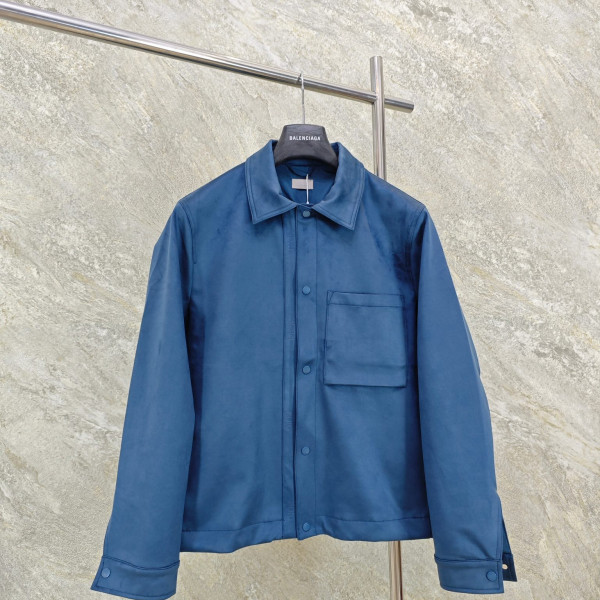 [GTR공장] 디올 블루 양가죽 블루종 자켓