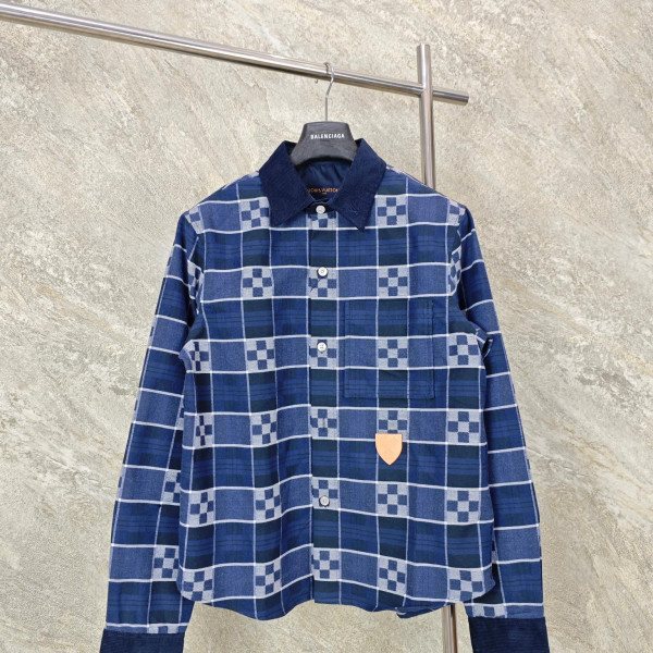 [GTR공장] 루이비통 프란넬 네이비 셔츠