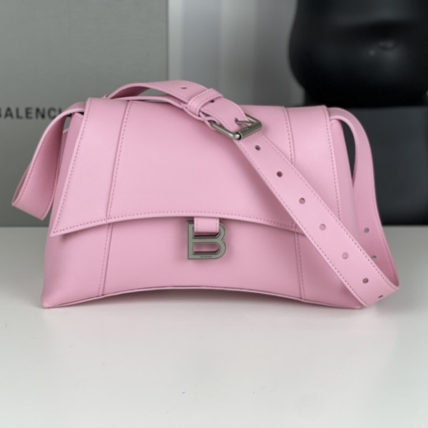 [GB] 발렌시아가 다운타운 핑크 스몰 숄더백