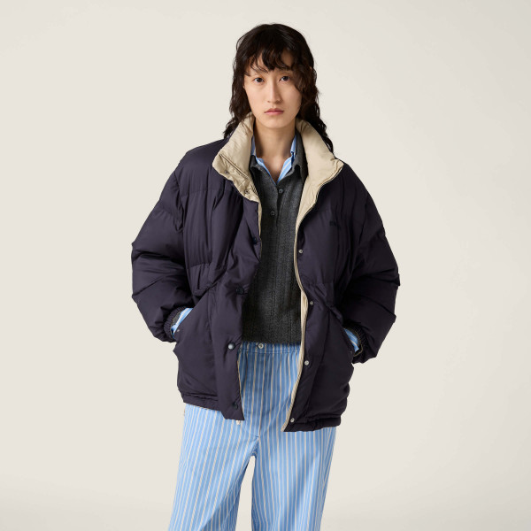 [GTR공장] 미우미우 퐁제 테크니컬 리버시블 투톤 다운 자켓