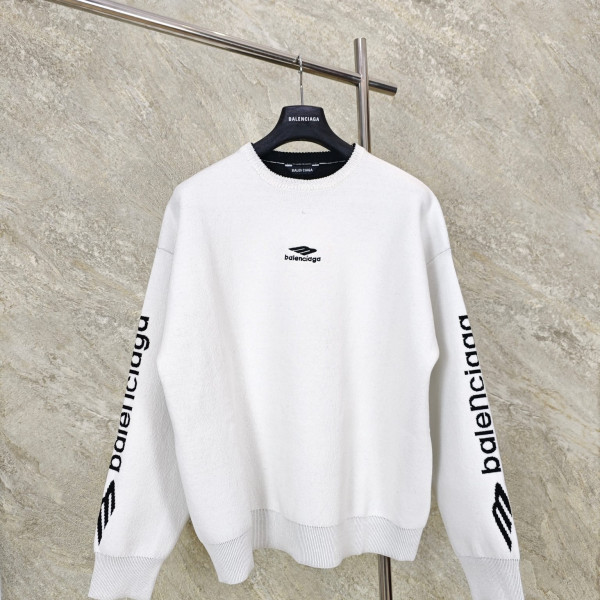 [GTR공장] 발렌시아가 3B 스포츠 스키 화이트 니트 스웨터