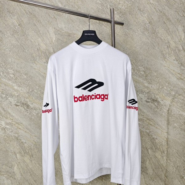 [GTR공장] 발렌시아가 3B 스포츠 스키 화이트 롱 슬리브