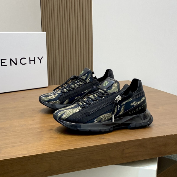 지방시 스펙터 블랙 카키 스니커즈