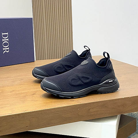 디올 B30 카운트다운 블랙 메시 스니커즈