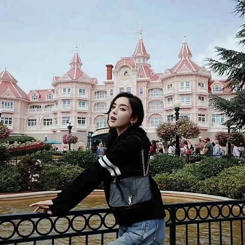 [블랙프레임] 생로랑 제이미 4.3 블랙 스몰 숄더백 763475