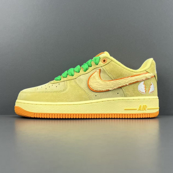 [순원] 나이키 에어 포스1 X DOAF X 그레이트 풀 데드 유니버시티 오리건 토파즈 골드 IU7612-700