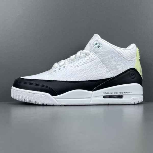 [X공장] 에어 조던3 X 프라그먼트 레트로 SP 화이트 블랙 DA3595-100