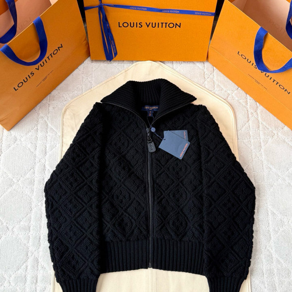 루이비통 모노그램 타월링 블랙 자켓 여성복