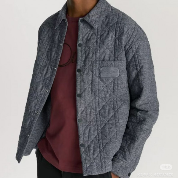 [잔디집] 디올 쿠튀르 자수 까나쥬 그레이 오버셔츠