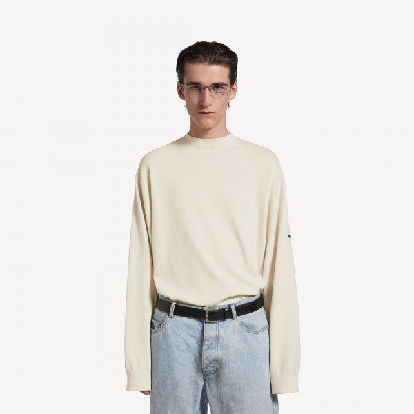 [A발렌샤] 발렌시아가 베이지 니트 스웨터