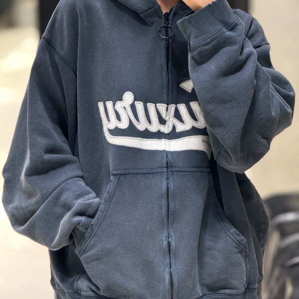 [A발렌샤] 발렌시아가 럭셔리 네이비 후드집업