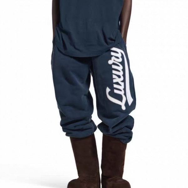 [A발렌샤] 발렌시아가 럭셔리 네이비 바지