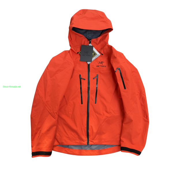 [DR] 아크테릭스 알파 SV 다이너스티 블랙 윈드브레이커 자켓