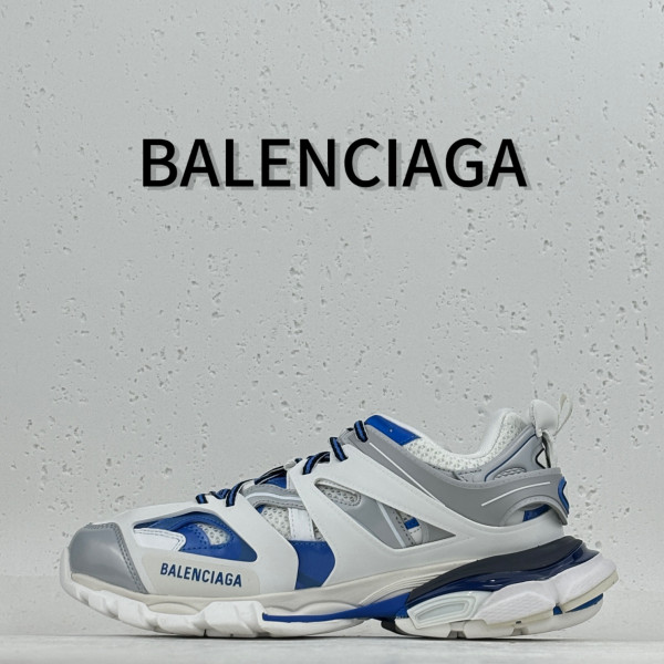 [OK공장] 발렌시아가 트랙슈즈 화이트 블루 스니커즈