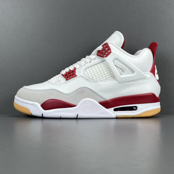 [X공장] 에어 조던4 X 나이키SB 레트로 SP 바시티 레드 DR5415-106