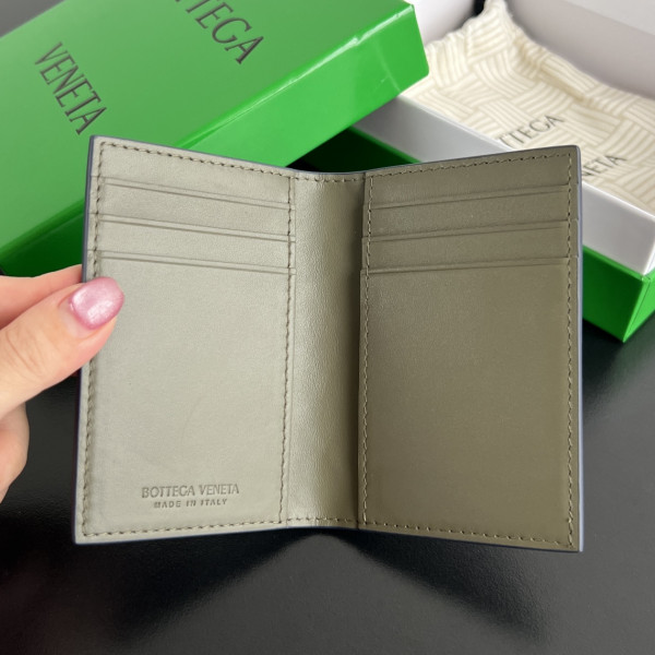 [징공장] 보테가 베네타 인트레치아토 어비스 카드 지갑