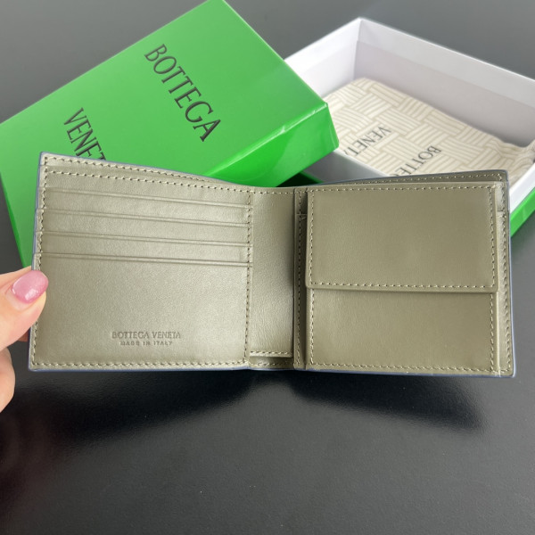 [징공장] 보테가 베네타 인트레치아토 어비스 동전 지갑