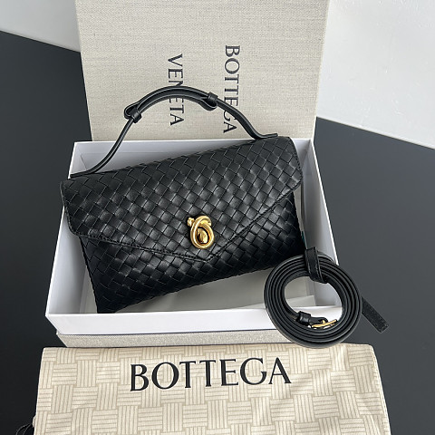 [징공장] 보테가 베네타 놋 락 블랙 숄더백 817191