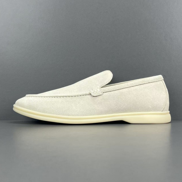 [GOD공장] 로로 피아나 썸머 워크 스웨이드 베이지 로퍼