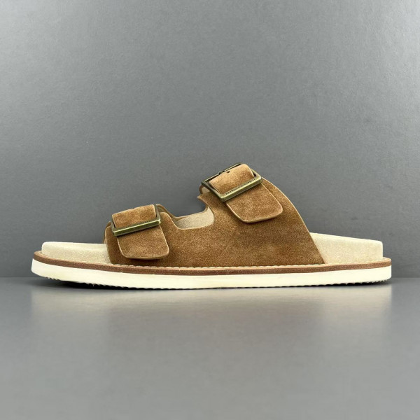 [GOD공장] 브루넬로 쿠치넬리 스웨이드 브라운 슬리퍼