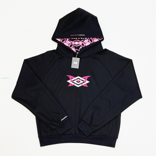 [DR] 엄브로 X 머트라 웜업 블랙 후드