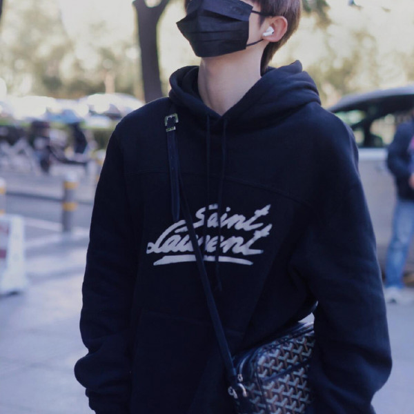 [잔디집] 생로랑 50S 시그니처 블랙 후드