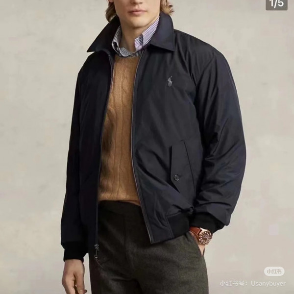 [잔디집] 폴로 랄프로렌 블랙 테크니컬 봄버 자켓