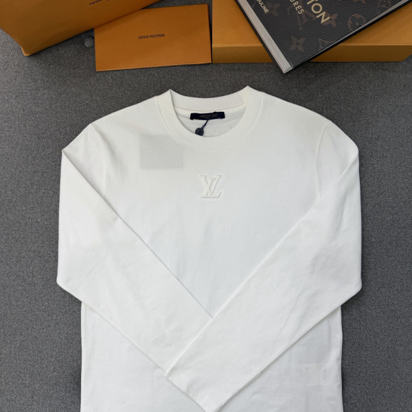 [TJ공장] 루이비통 LV 엠보싱 화이트 롱 슬리브