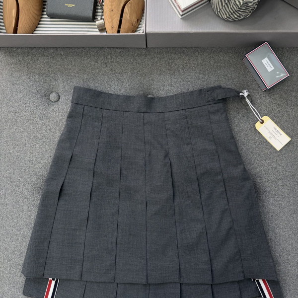 [TJ공장] 톰브라운 그레이 미니 스커트 여성복